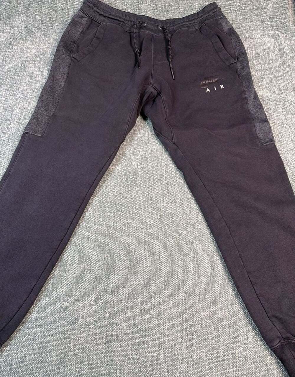 Nike Air Fleece Sweatpants Size L Black